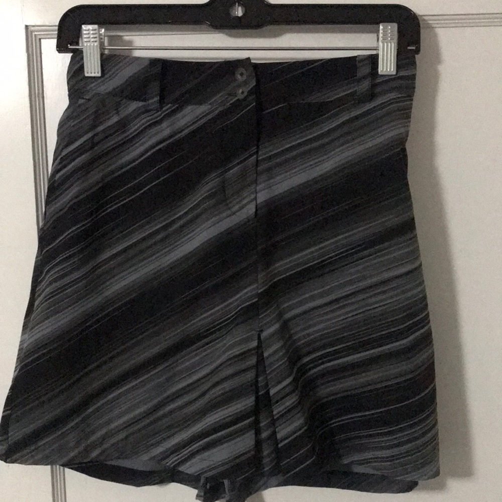 Nike Golf Tour Performance Dri Fit Stripe Skort/Skirt W/ Shorts Women's Size 6